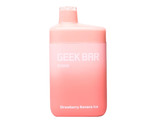 Geek Bar B5000 engangsdampe - jordb&aelig;r bananis: En smagseksplosion for danske vapers i 2025