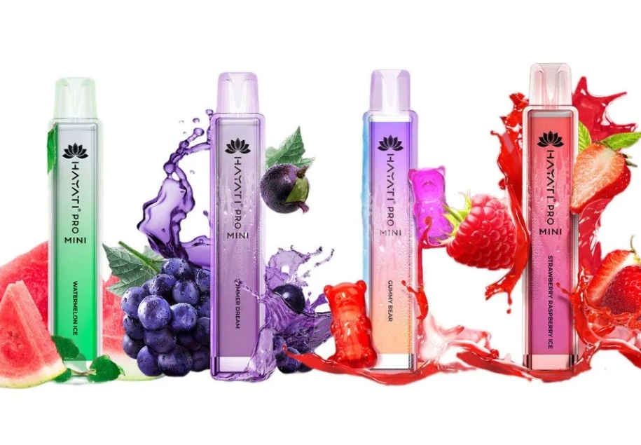 Hayati Pro Mini 600 Puffs E cigaretter - Saftig fersken: Den nye danske favorit i 2025