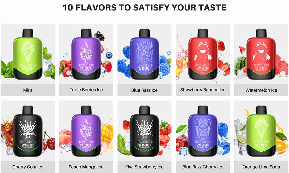 HorizonTech Binaries Cabin SV15000 Engangsvape - Orange Lime Sodavand: En Forfriskende Oplevelse for Enhver Vaper
