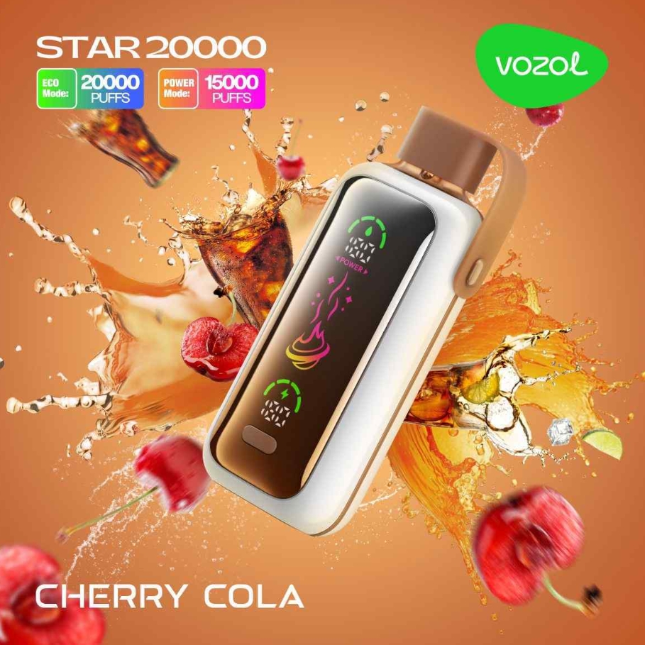 VOZOL STAR 20000 Puffs - Cherry Cola: Din Nye Dagsorden i Dampverdenen (2025)
