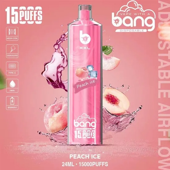 Bang Vape XXL 15000 Puffs: Din Personlige Peach Ice Oase i Lommen (Og Hvorfor Danmark Elsker Den)