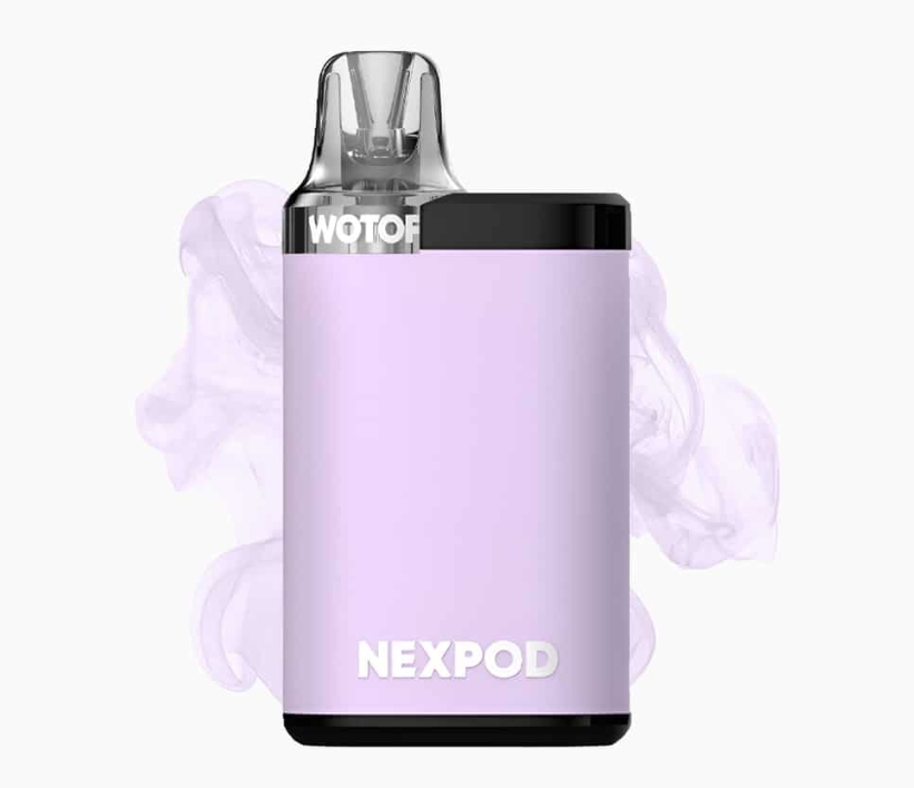 Wotofo NEXPOD Vape &ndash; macaron lilla: Fremtiden i en lommevenlig farveeksplosion