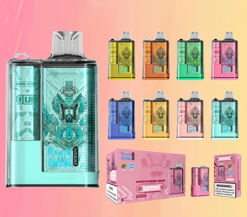 Fumot Crystal 12000 Puffs: Din Ultimative K&oslash;lige Mynte Oplevelse - En L&aelig;ngere Rejse Uden Stop