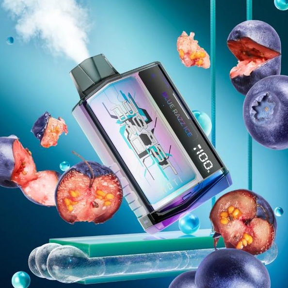 Oplev Ultimativ Frihed: MOTI Beast Pro 10000 Puffs - Din Explosion af Bl&aring; Razz Is!