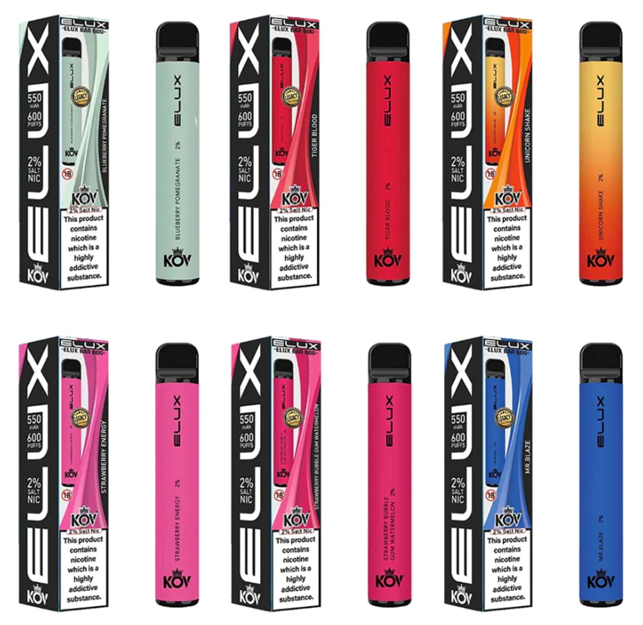 ELUX BAR KOV LEGACY 600 Puffs Vape: En Explosion af Nordisk Sommer i Hver Sug