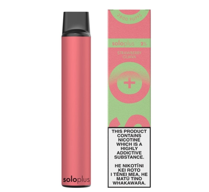 Solo Plus 2800 Puffs med Jordb&aelig;r & Guava &ndash; En Frugtfyldt Revolution i Dansk Vape-Kultur