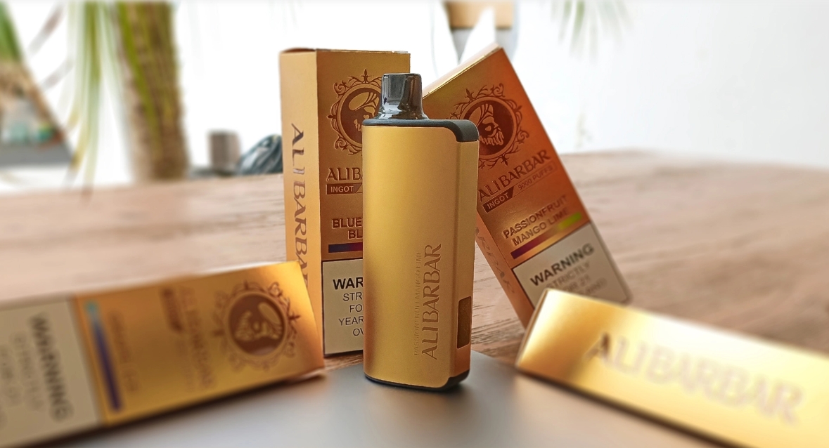 Alibarbar Ingot 9000 Puffs: Den Gyldne Californiske Solnedgang i Dansk Damp