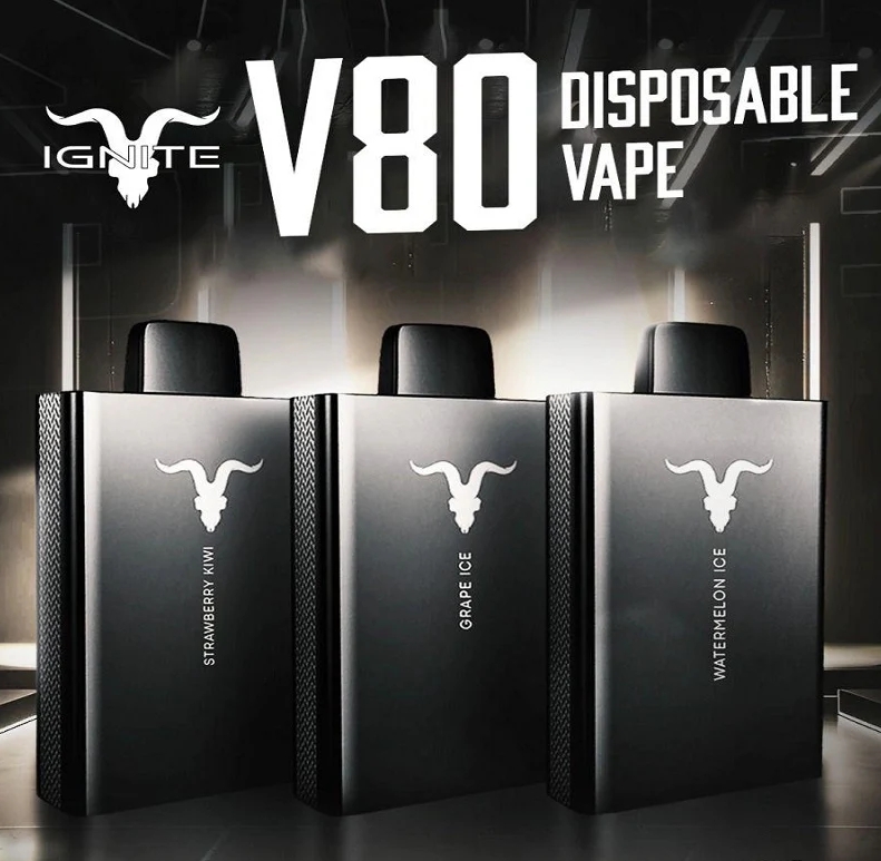 IGNITE V80 8000 Puffs: Din bananis Dr&oslash;m til Perfektion &ndash; En Smagsrejse for den Danske Dampentusiast