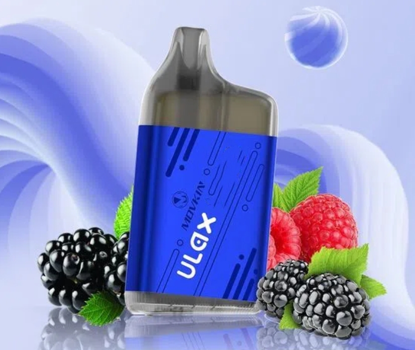 Smagen af elektrisk friskhed: Fumot Movkin Ulax 10000 Puffs &ndash; bl&aring; sur hindb&aelig;r i et nyt lys