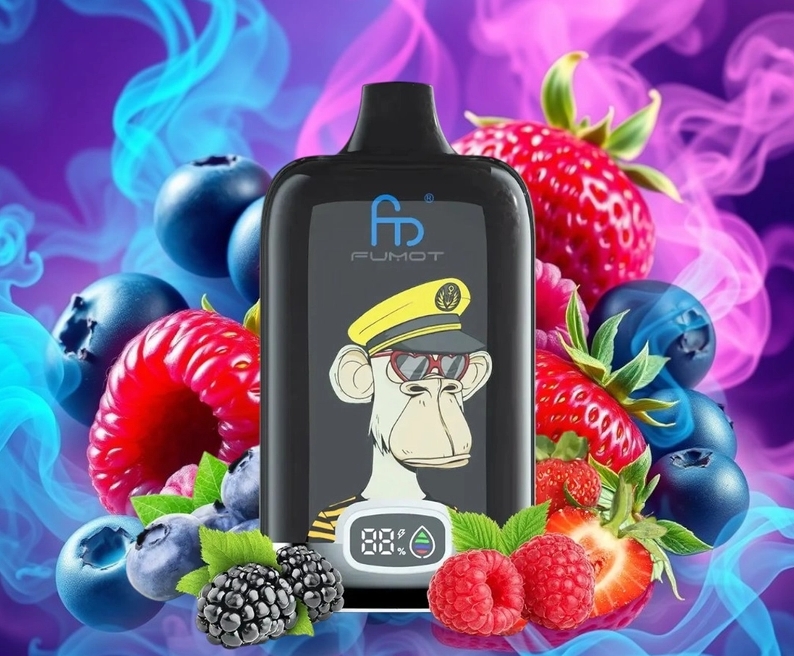 Fumot Original RandM Digital Box 12000 Puffs Vape - blandede b&aelig;r: En ny generation af dampoplevelse for kr&aelig;vende brugere i Danmark