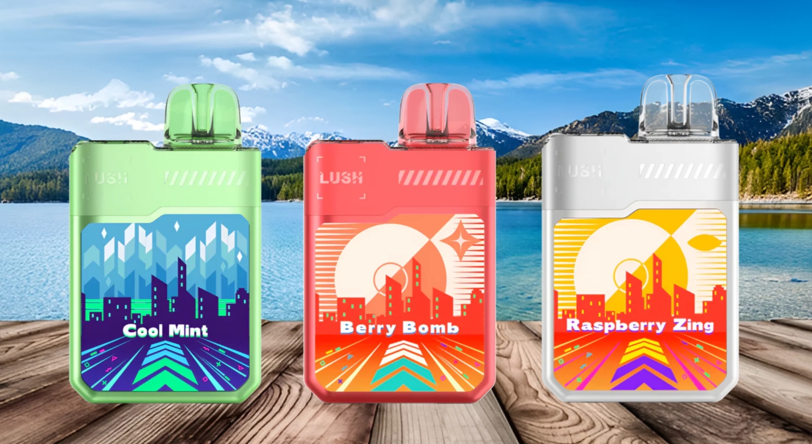 Geek Bar Digiflavor LUSH 20000 Puffs Vape: Din Iskolde Mynte-Brise Til Langvarig Dansk Hygge